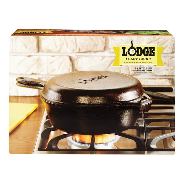 Lodge Lodge Logic Cast Iron Skillet Set 10 in. 3.2 qt Black LCC3 - main